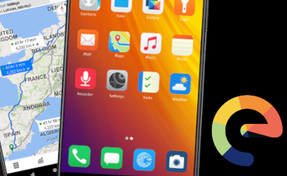 Smartphone mit e/OS